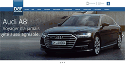 Desktop Screenshot of dbf-autos.fr
