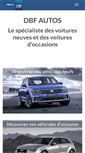 Mobile Screenshot of dbf-autos.fr